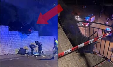 Paura a Sperlonga, auto precipita dal parcheggio panoramico: alla guida un giovane di Gaeta