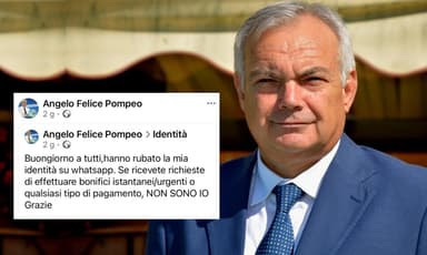 Furto d’identità su WhatsApp, vittima il sindaco di Castelforte