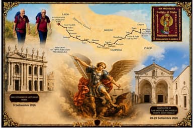 Pellegrinaggio ANPS: 500 km da Roma a Monte Sant’Angelo