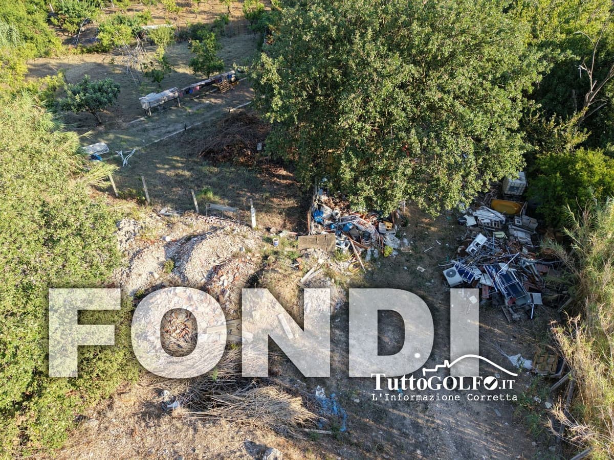 Discarica abusiva nelle campagne di Fondi: sequestrata un’area di 1.000 metri quadrati