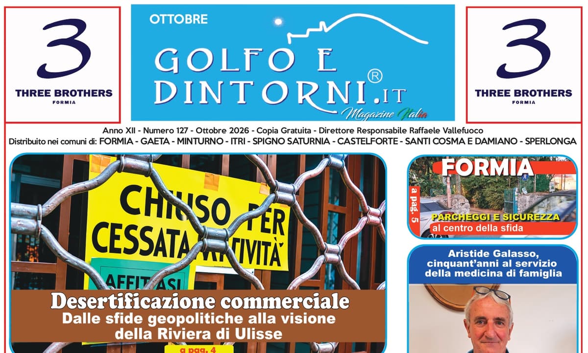 In distribuzione il Magazine Golfo e Dintorni del mese di ottobre