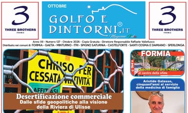 In distribuzione il Magazine Golfo e Dintorni del mese di ottobre