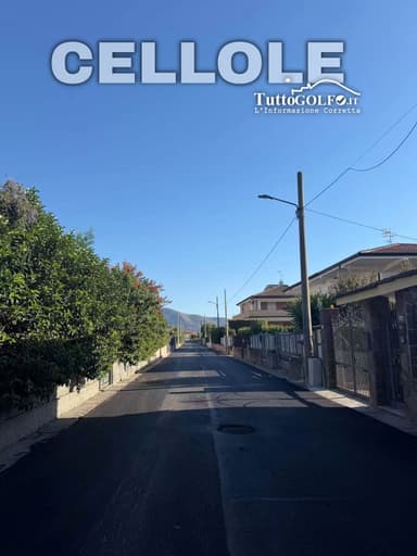 Cellole - Completati i lavori di asfaltatura