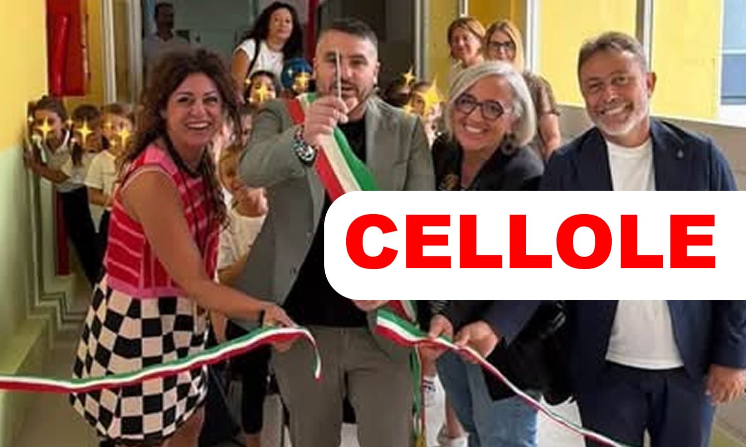 CELLOLE - INAUGURATA LA NUOVA MENSA DELLA SCUOLA PRIMARIA MATILDE SERAO