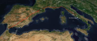 DAL LAZIO ALLO STRETTO DI GIBILTERRA IL VIAGGIO DEL BIANCONE