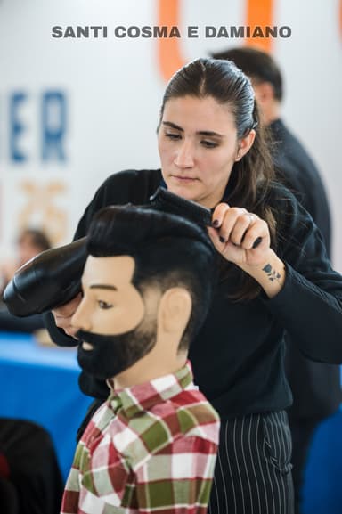 Angelica Tanasi trionfa al Barber Match: primo posto per la professionista di Santi Cosma e Damiano
