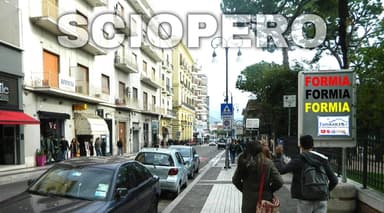 Formia, modifiche alla viabilità in vista dello Sciopero Generale del 30 ottobre
