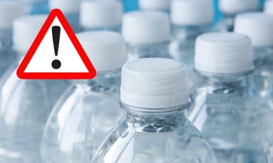Acqua minerale, richiamato un lotto per possibile presenza di Pseudomonas aeruginosa