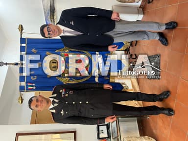 Visita istituzionale del nuovo Comandante provinciale dell'Arma dei  Carabinieri, Luca Palmieri