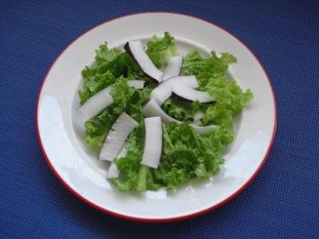 L'insalatina al cocco del Golfo