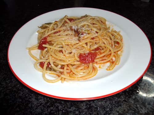 Spaghetti con gli Asparagi del Golfo