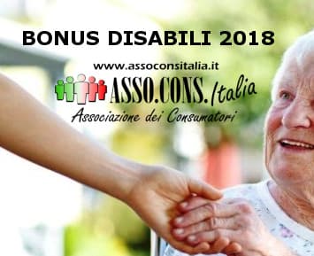 Bonus disabili 2018