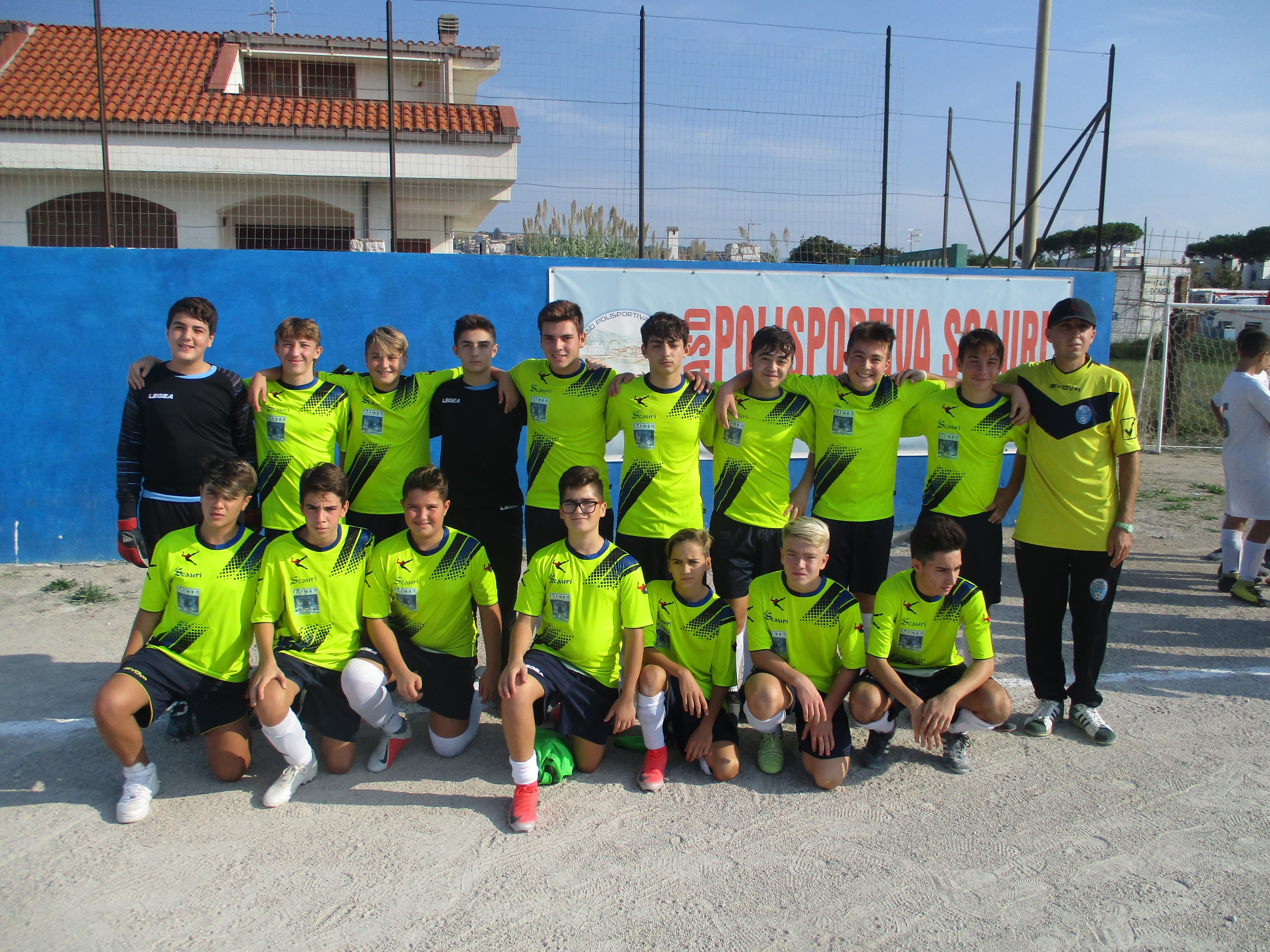 I GIOVANISSIMI DI CALCIO SCAURI