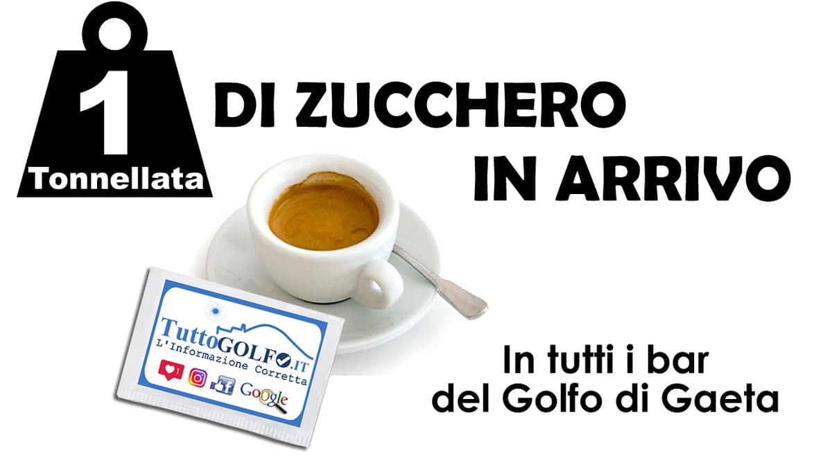 Una tonnellata di zucchero per salutare TuttoGolfo.it