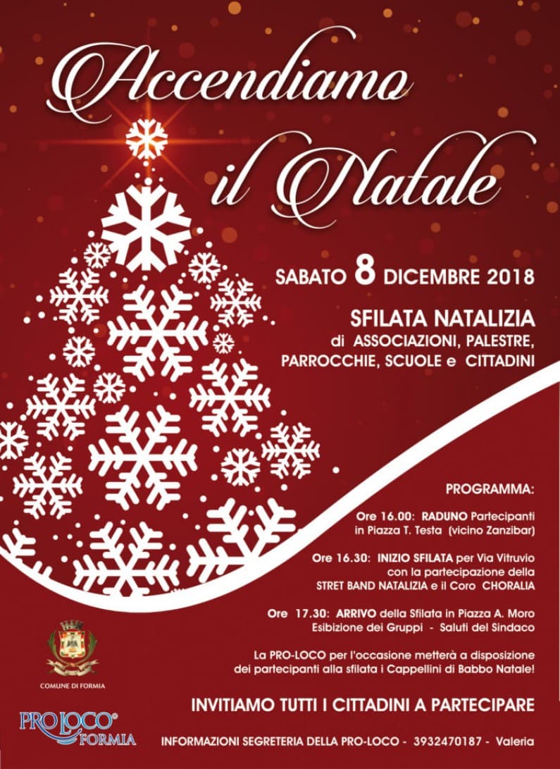 Formia- “ACCENDIAMO IL NATALE”