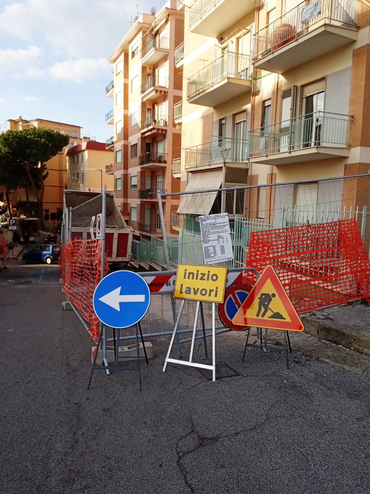 Gaeta- Via Madonnella, iniziati i lavori di restyling
