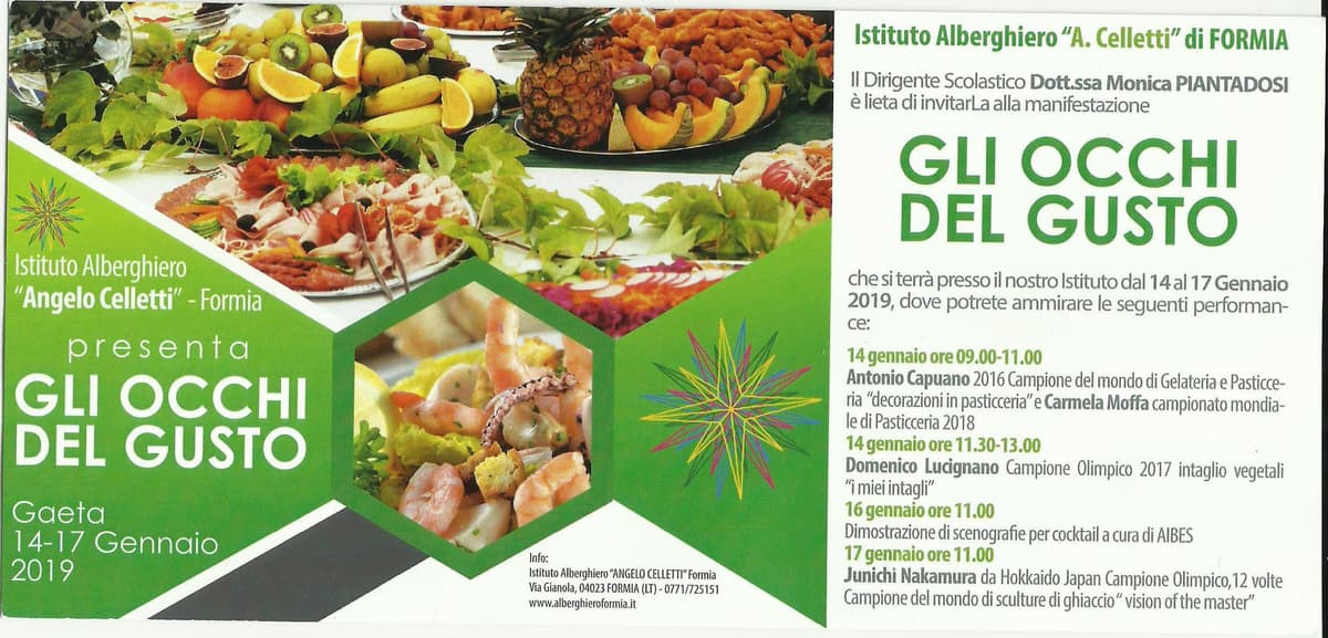Formia- "Gli occhi del gusto”