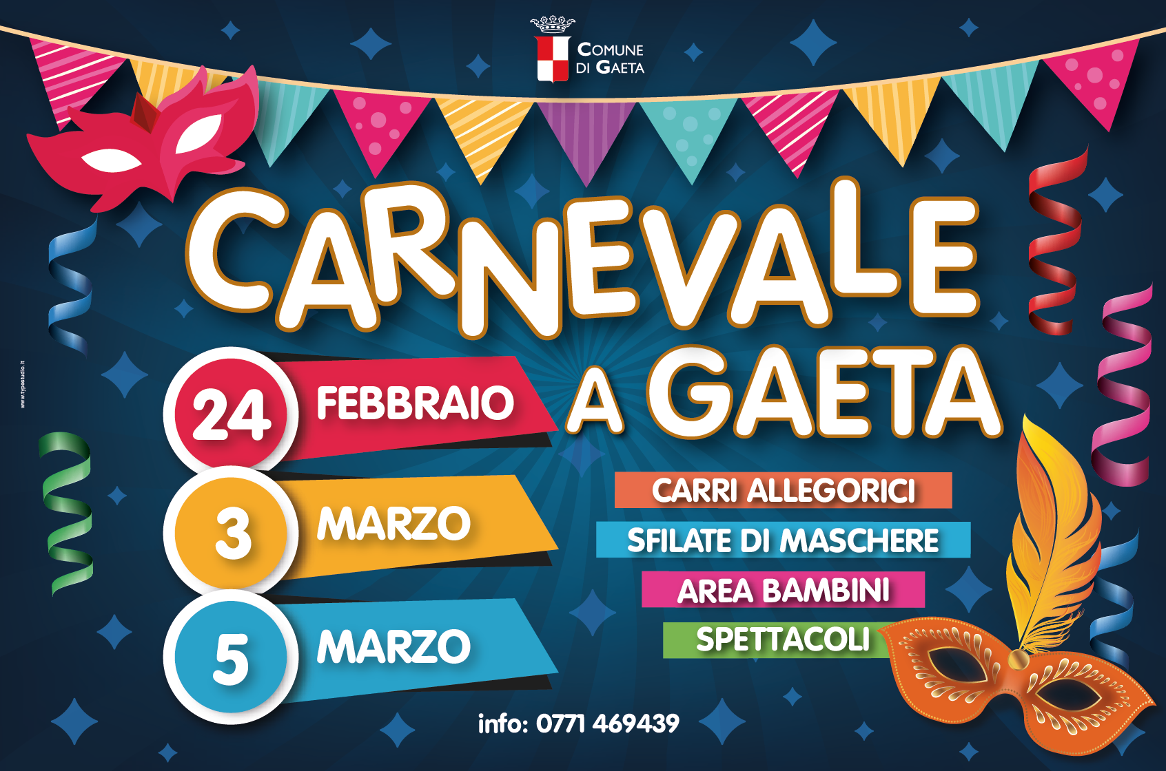 IL CARNEVALE DI GAETA SI PRESENTA ALLA GRANDE