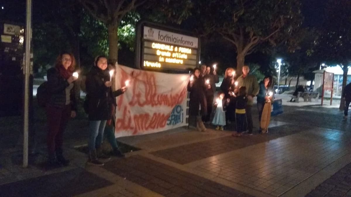 Formia: "M'illumino di meno"