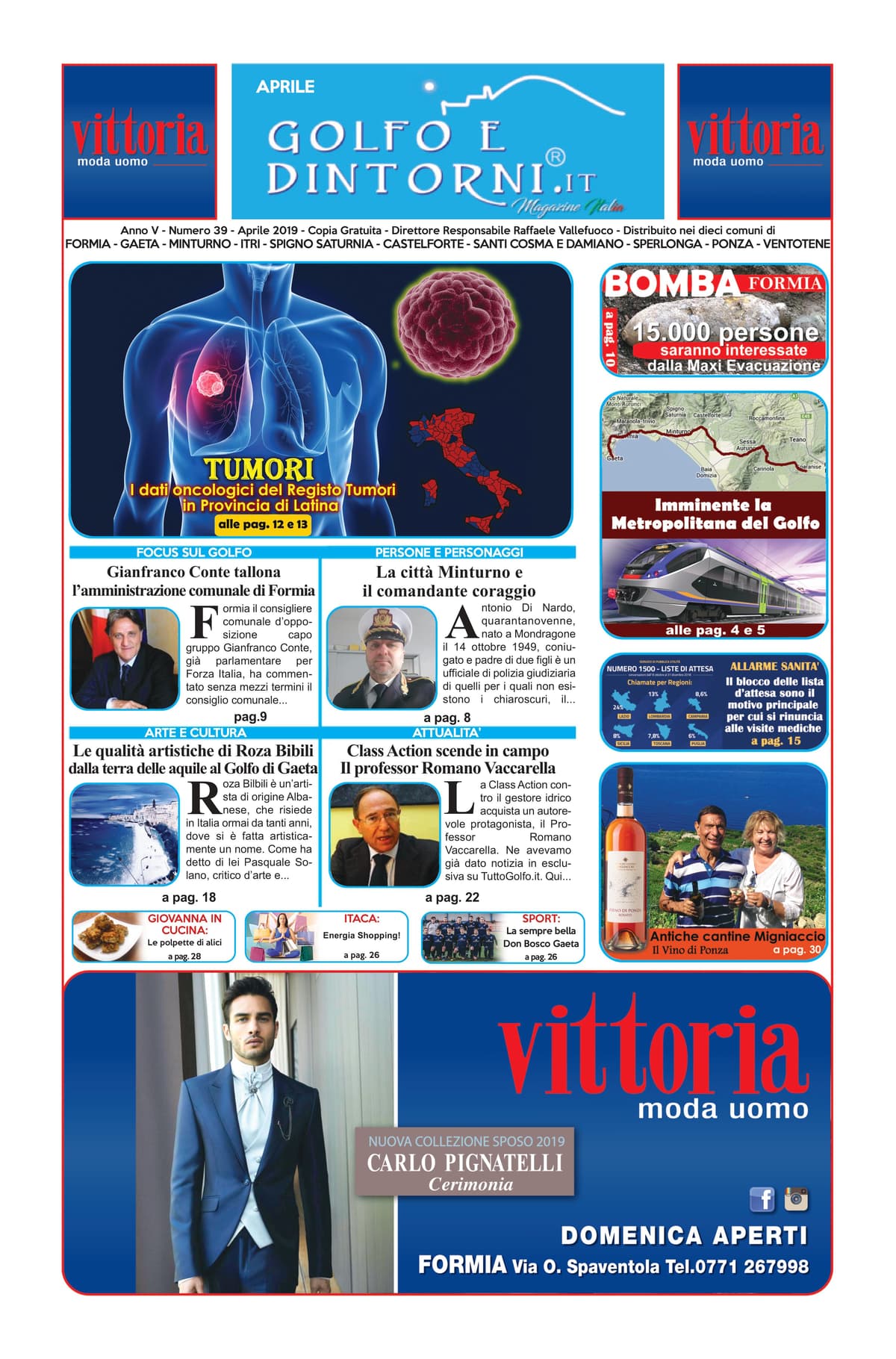 In arrivo il Magazine "Aprile" di Golfo e Dintorni
