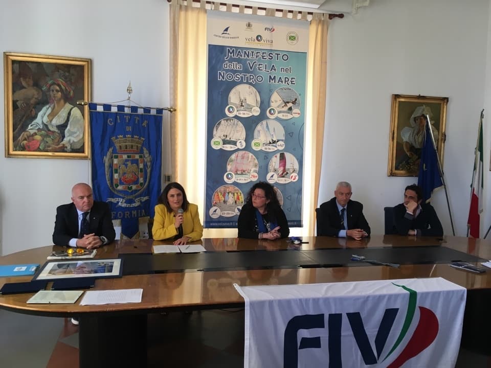 Nella Sala Sicurezza del Comune di Formia presentato il "Manifesto della Vela nel Nostro Mare"