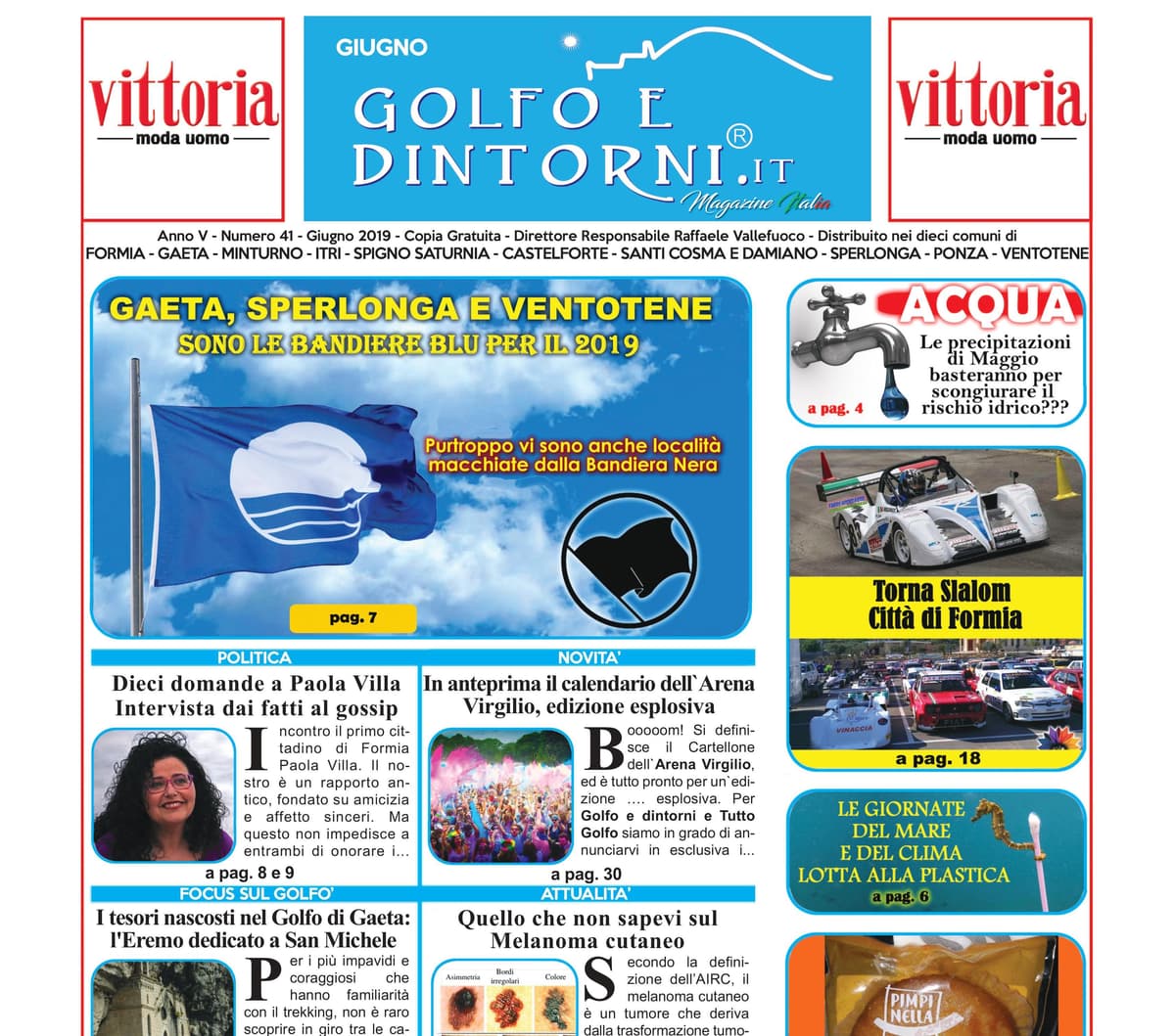 In arrivo il Magazine "Giugno" di Golfo e Dintorni