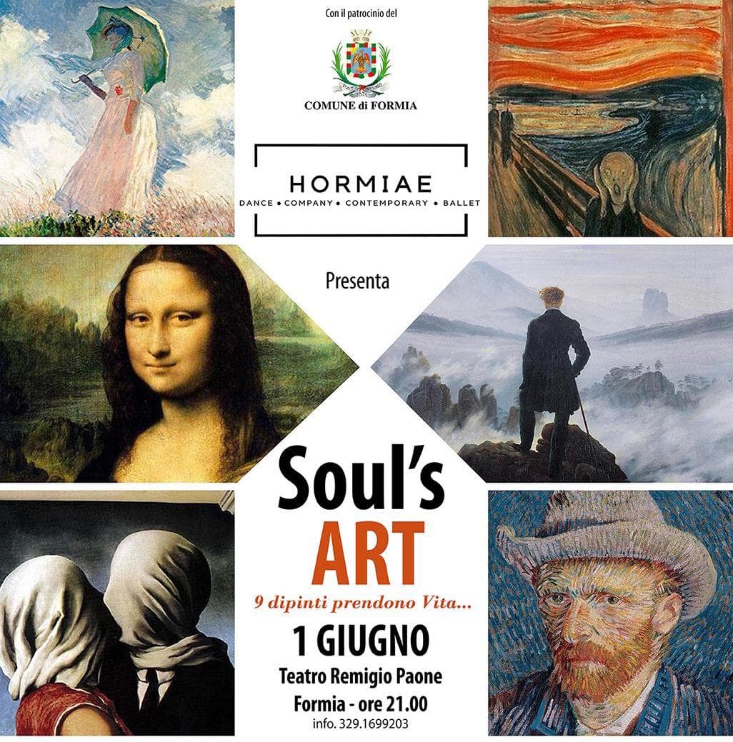 Soul's Art, nove capolavori in scena predono vita