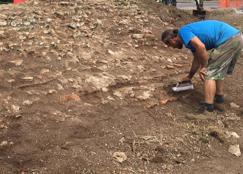 Un nuovo pezzo di storia viene alla luce, tracce dell`antica Minturnae