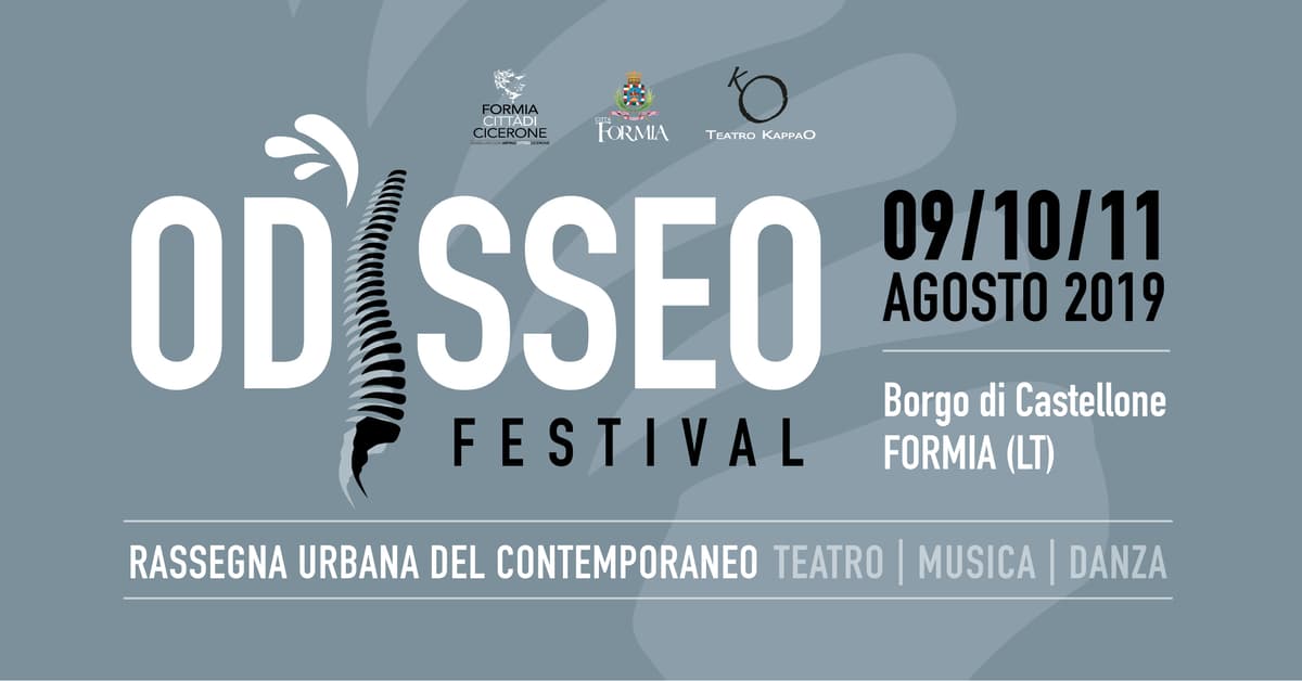 Prima edizione dell'Odisseo Festival: tre appuntamenti da non perdere