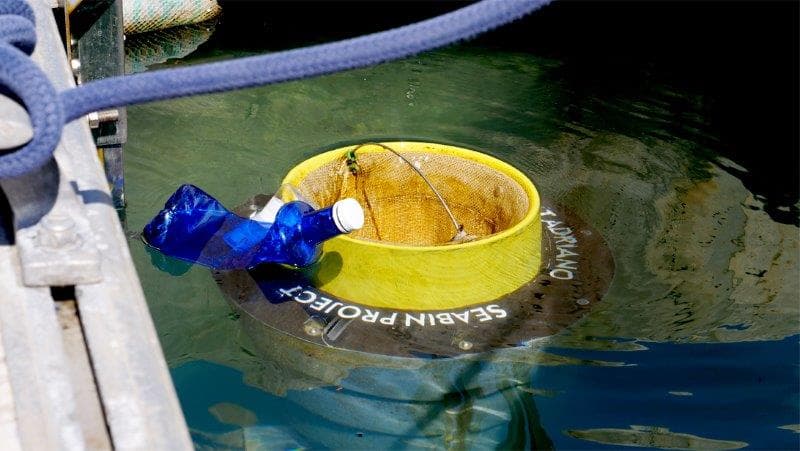 Golfo di Gaeta: i Seabin sono una soluzione contro la plastica in mare?