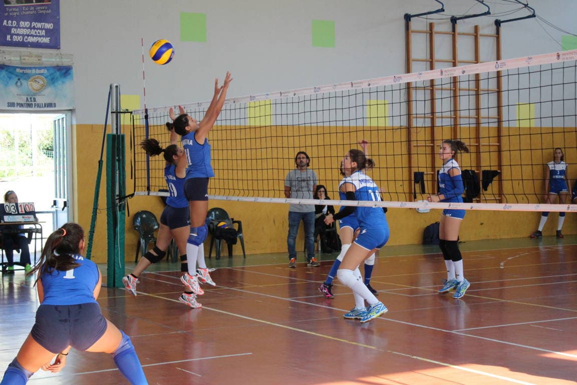 L'Asd Sud Pontino perde 3 a 0 con il Nettuno Team Volley