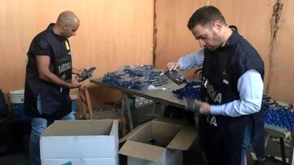 Sequestrati fuochi d'artificio a Spigno Saturnia