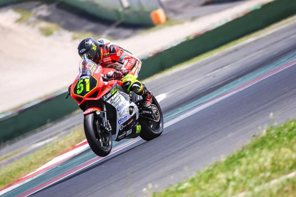 Peppe Masella secondo al Campionato amatoriale di motociclismo a Misano