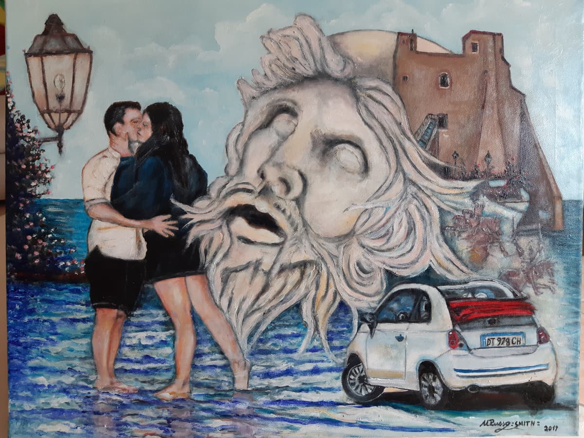 LA PITTURA CHE FONDE L’ARTE E LA POESIA, MARIO RUSSO SMITH