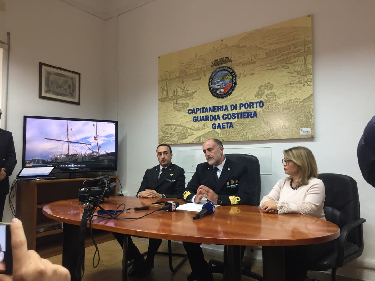 Signora del Vento, questa mattina la visita del Comandante Vincenzo Leone