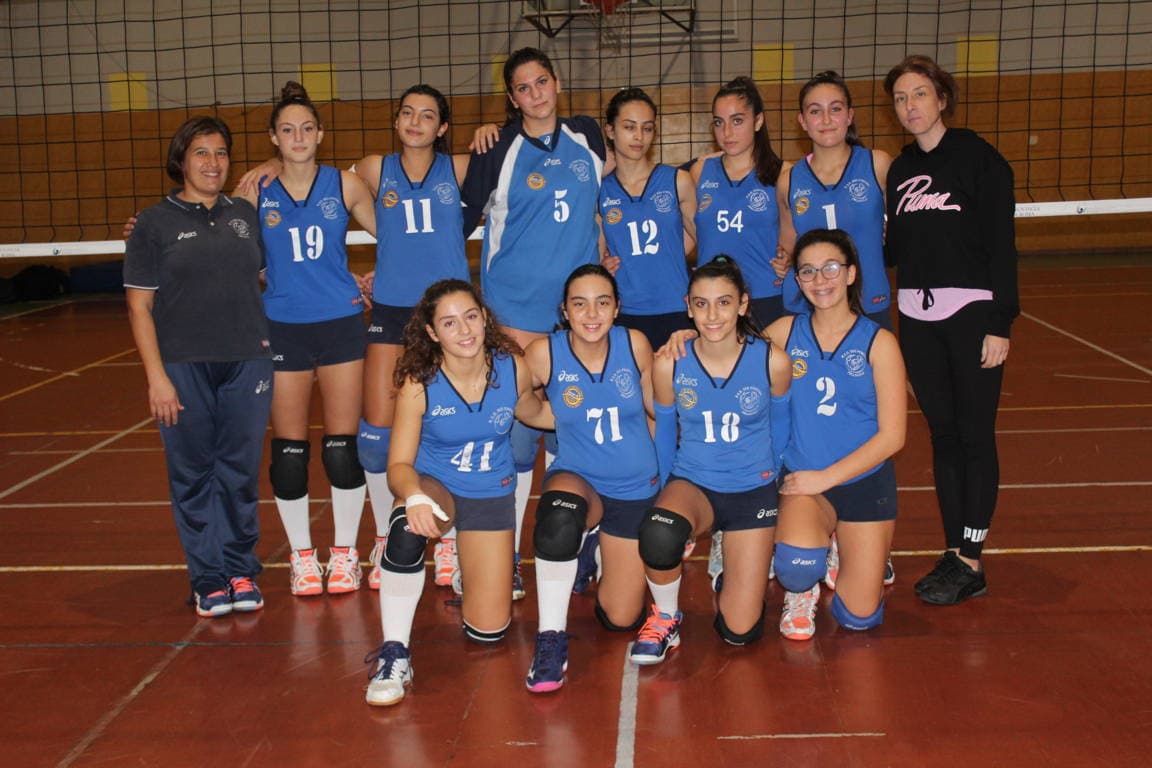 Le ragazze dell'Under 16 della Sud Pontino Pallavolo battono le ragazze della Serapo Volley Gaeta