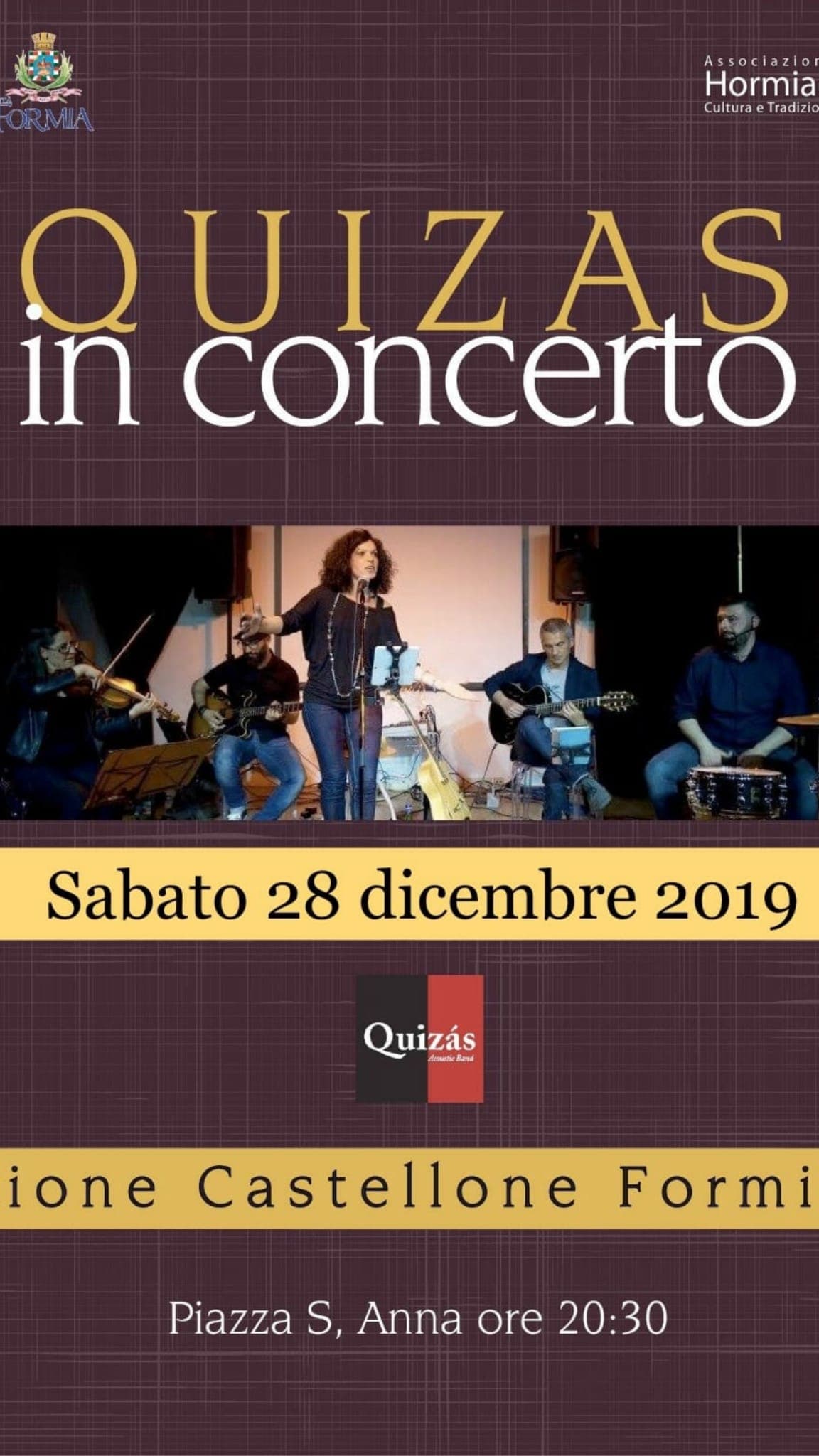Formia - Quizas in concerto