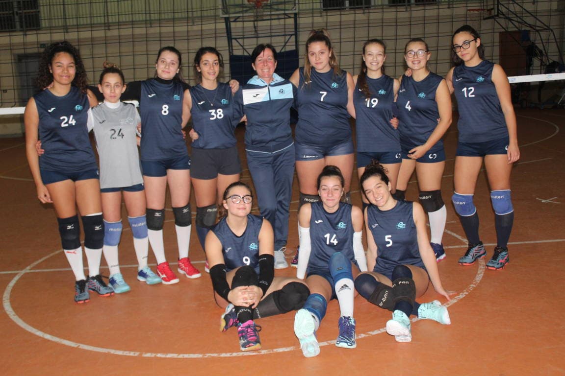 Pallavolo, le Under 16 della Nuova Golfo vincono 3 a 1 contro il Sud Pontino