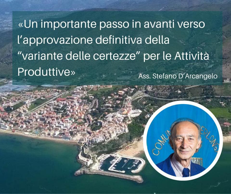 SPERLONGA: LA COMMISSIONE CONSILIARE APPROVA LA VARIANTE PER LE ATTIVITÀ PRODUTTIVE