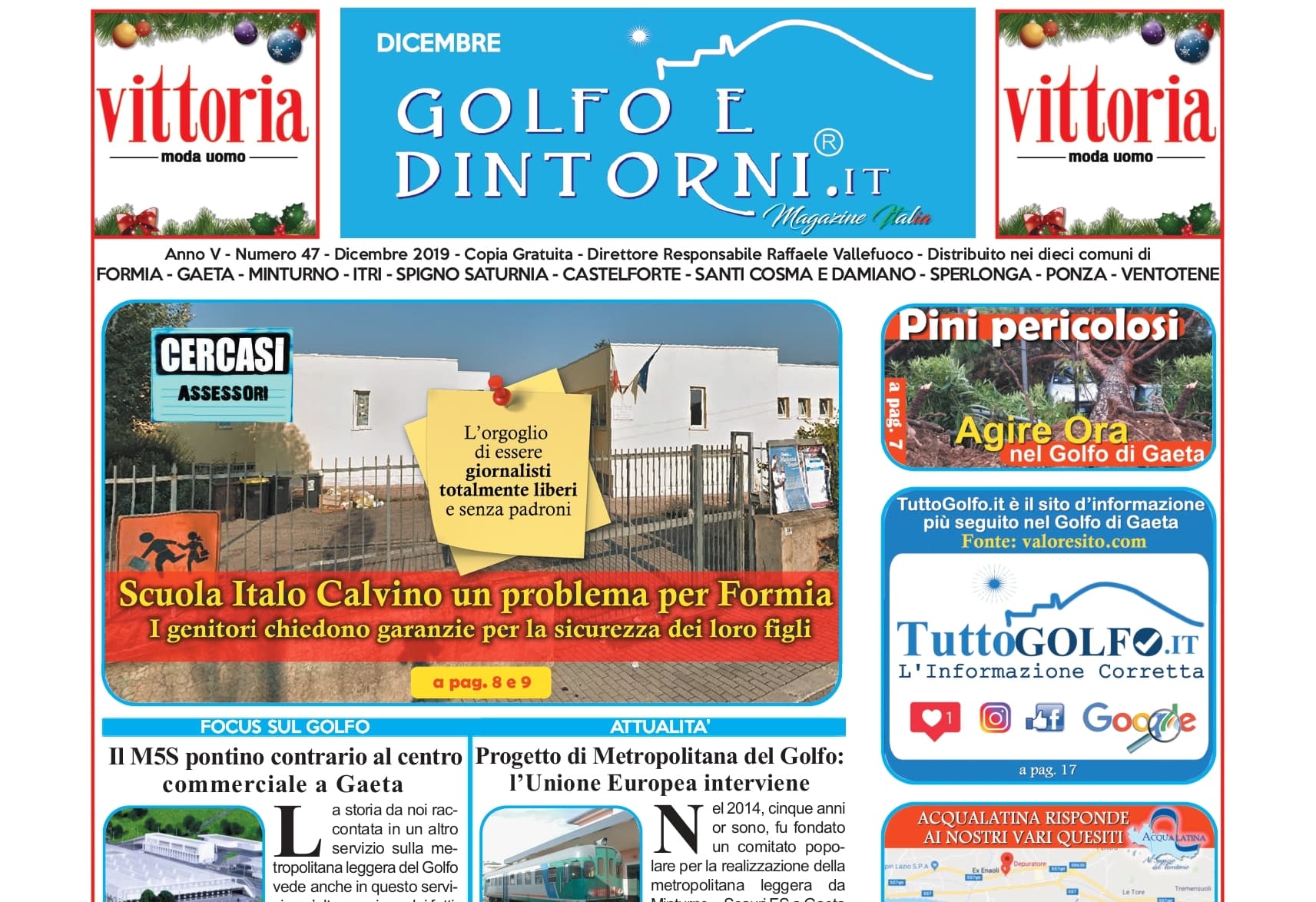 In arrivo il Magazine "Dicembre" di Golfo e Dintorni