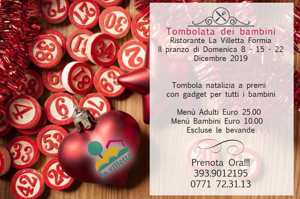 EVENTO - La Tombolata dei Bambini - 22 dicembre