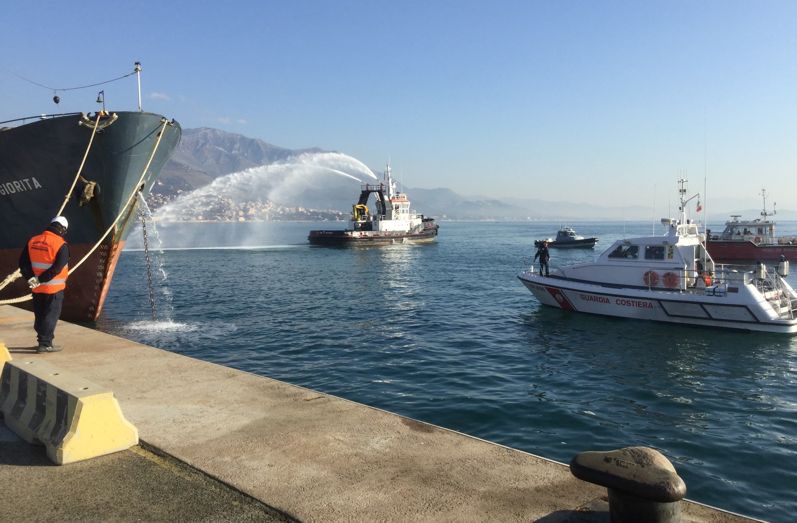 Gaeta: esercitazione complessa nel porto