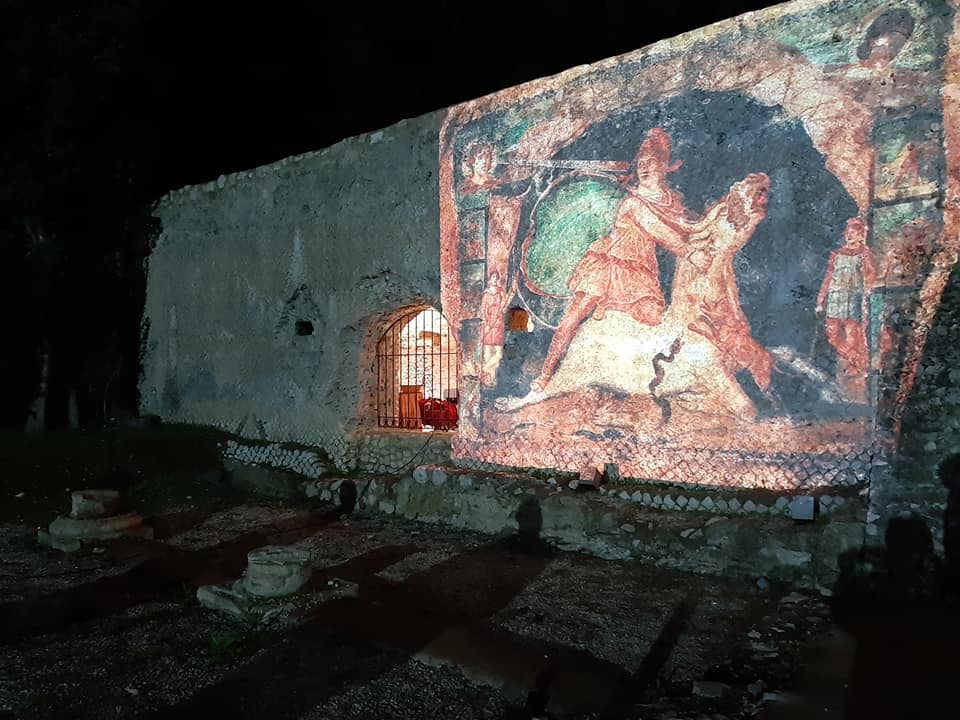 Formia - Grande Affluenza alla “Notte di Mitra” all’Area Archeologica Caposele