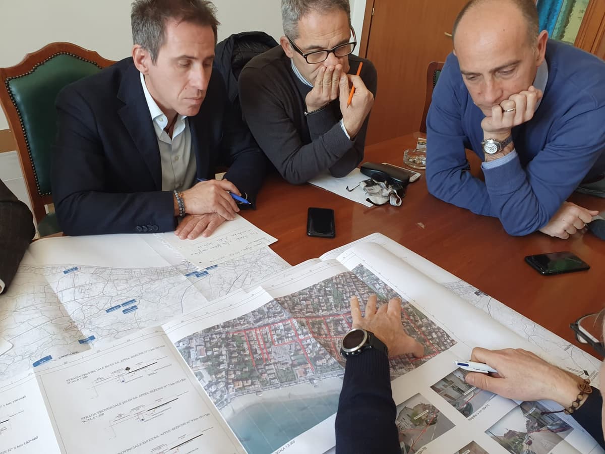 Minturno - Dispersioni idriche, il Sindaco Stefanelli incontra Acqualatina Spa