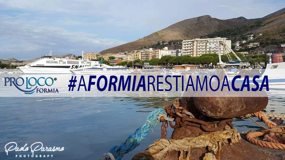 Formia - Pro Loco operativa con l'iniziativa #AFORMIARESTIAMOACASA”