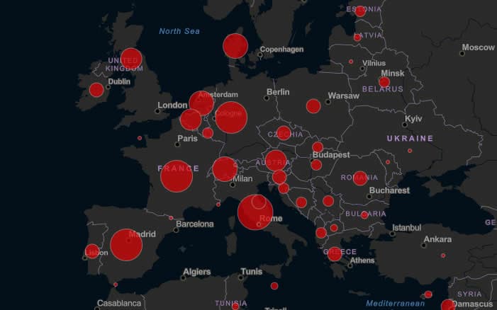 +++ CORONAVIRUS - ITALIA CON LA PERCENTUALE DI CONTAGI PIU' ALTA AL MONDO IN RAPPORTO AL NUMERO DI ABITANTI +++