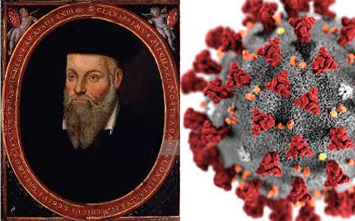 NOSTRADAMUS AVEVA PREVISTO IL CORONAVIRUS