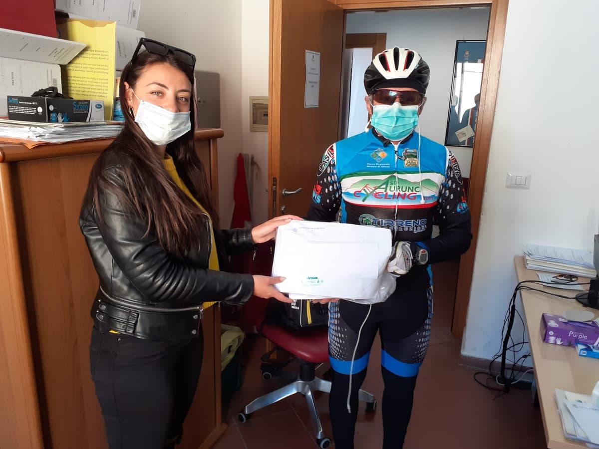 FORMIA - Distribuite 4800 mascherine chirurgiche
