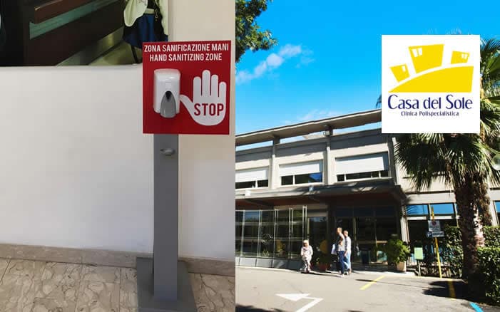 L’ATTENZIONE DELLA CLINICA COSTA PER LA SANIFICAZIONE DELLE MANI
