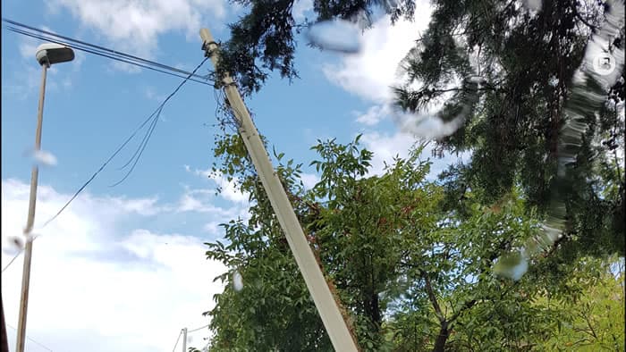 PONZA - Danneggia un palo della linea telefonica
